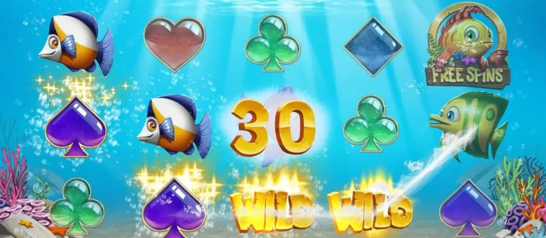 Spin underwater slot wilds.