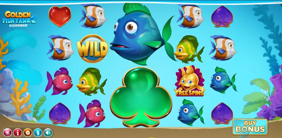 Spin Golden Fish Tank reels.